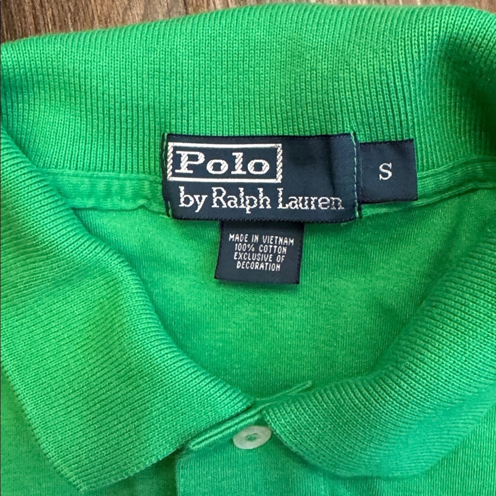 Ralph Lauren Men's Vibrant Green Polo Shirt - Picture 2 of 11